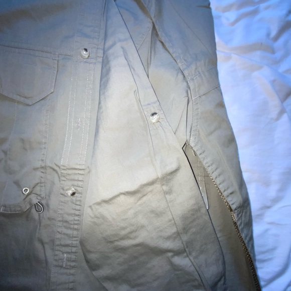 Pacific Trail, medium cotton shirt, cool, quick-dry, pit to pit 23.”vent in back - Picture 3 of 6
